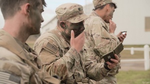 B-Roll Package: U.S. and Belgian Paratroopers Conduct Blank Fire Exercise