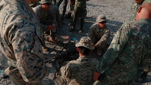 Balikatan 23 | 3d LCT Marines, Philippine Marines conduct weapons familiarization