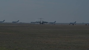 AAFB large force exercise b-roll package 2