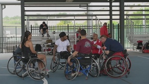 2023 Team Sports Camp - Wheelchair Basketball Day 3 B-Roll