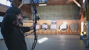 Navy Wounded Warrior Trials Archery B-Roll