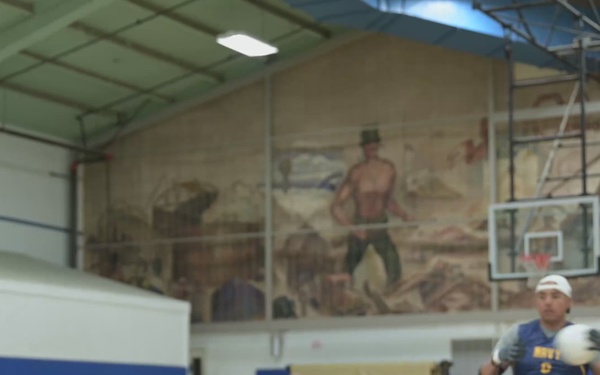 Navy Wounded Warrior Trials Wheelchair Rugby B-Roll