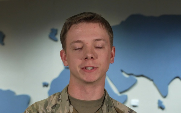 U.S. Space Force Spc. 2 Jackson Aune Twins Shout-out