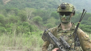 Lt. Nick Elks 6th Battalion Royal Australian Regiment Platoon commander