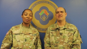 Master Sgt. Nabors and Sgt. 1st Class Norwood Army Reserve Birthday Shoutout