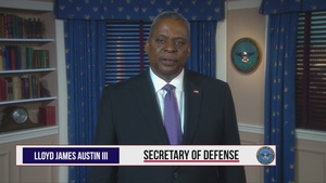 Secretary of Defense Lloyd Austin Month of the Military Child Message