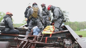 Train Derailment Search and Rescue Training
