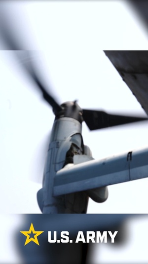 Balikatan 23 | US Army, Navy, and Marines coordinate Osprey Lift on the USS Miguel Keith