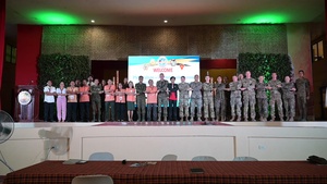 Philippine, US officers speak at University of Antique Balikatan 23 information presentation