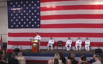 USS Gerald R. Ford (CVN 78) Change of Command