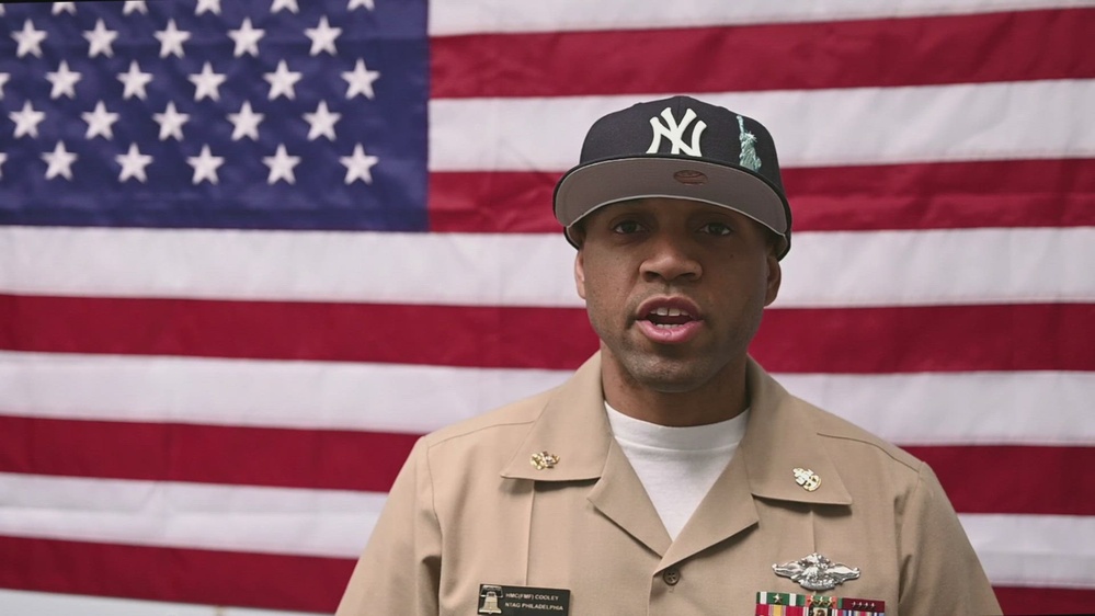 DVIDS Video HMC David Cooley New York Yankees shoutout