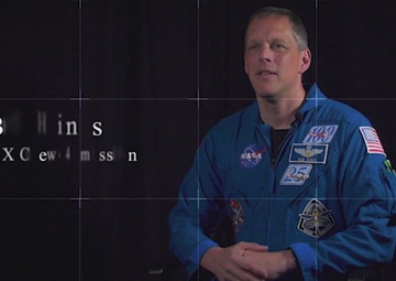 NASA Astronaut, Lt. Col. Bob Hines, visits Eglin AFB