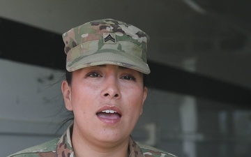 Sgt. Aremy Medina 355th MCAS Guardian Response 2023 interview