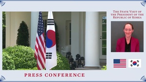 President Biden Hosts a Joint Press Conference with President Yoon of the Republic of Korea