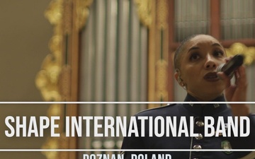 The SHAPE International Band Performs in Poznan, Poland
