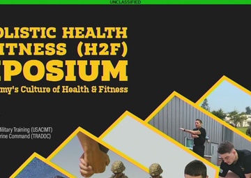 Nate Palin, Director of Education at Soldiers to Sidelines, discusses the Physical Readiness Domain during the Holistic Health and Fitness Symposium