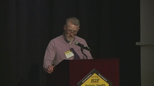Mr. Karl Linderman, H2F Operations Chief, Closes out our First Day of Presentations during the Holistic Health and Fitness Symposium