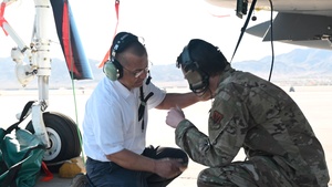 757th AMXS Airmen test Wireless Headset