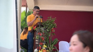 Inabasan Elementary School building dedication speeches