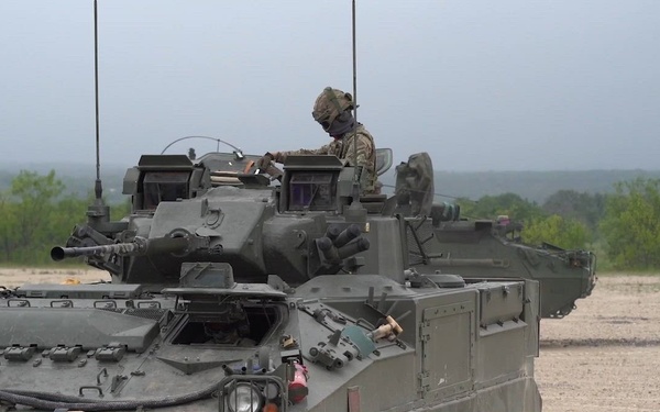 U.S. Army senior leaders share lessons learned from III Armored Corps Warfighter 23-4 (B-roll)