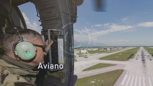 Italian Students visit Aviano Air Base - In Focus