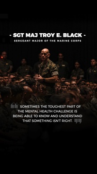 SMMC Troy E. Black - Mental Health Awareness