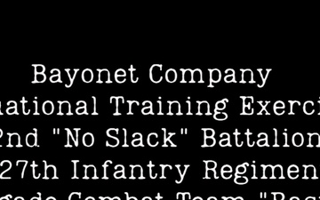 1st Brigade Combat Team &quot;Bastogne&quot; Company Situational Training Exercise (STX)