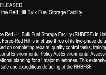 B-roll of repairs at the Red Hill Bulk Fuel Storage Facility
