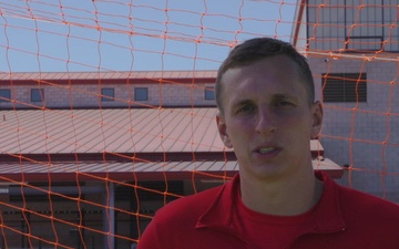1st LT Brock William Glehs-Barbeau All-Marine Goalkeeper