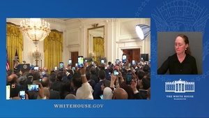 President Biden Hosts a Reception Celebrating Eid-al-Fitr