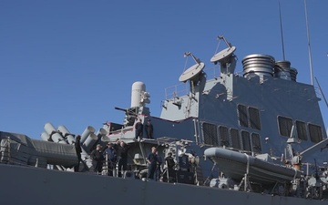 USS McFaul Departs Naval Station Norfolk for Deployment