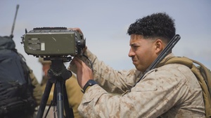 B-Roll: Marines coordinate close air support during Exercise Garnet Rattler