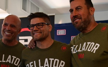 Bellator MMA visits USO Schofield Barracks for Meet and Greet
