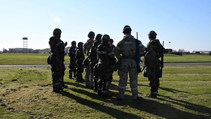 PAR Sweep Training during Prime Beef exercise b-roll