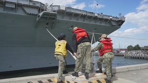 USS Gerald R. Ford Departs Naval Station Norfolk for Deployment