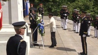 Armed Forces Full Honors Wreath laying Ceremony for President of Philippines Ferdinand R. Marcos Jr