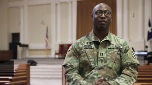 From a pastor to a U.S. Army Chaplain