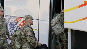 U.S. Army Soldiers from 5-159th General Support Battalion Arrive in Zaragoza, Spain for Defender '23