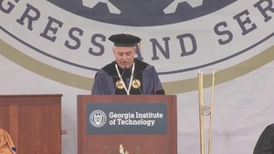 Secretary of State Antony J. Blinken delivers a commencement address at Georgia Institute of Technology in Atlanta, Georgia