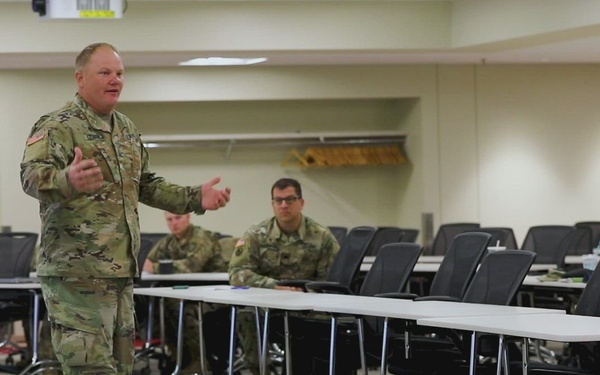Chaplain Corps attends Battle Focus Training
