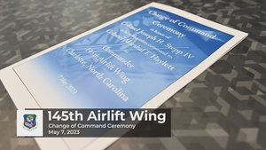 145th Airlift Wing Change of Command 2023