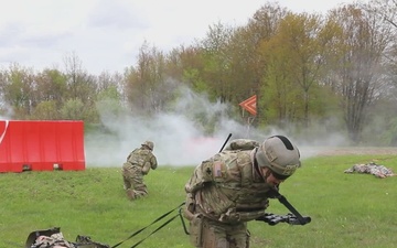 Illinois Army National Guard Soldiers compete the 2023 Region IV Best Warrior Competition