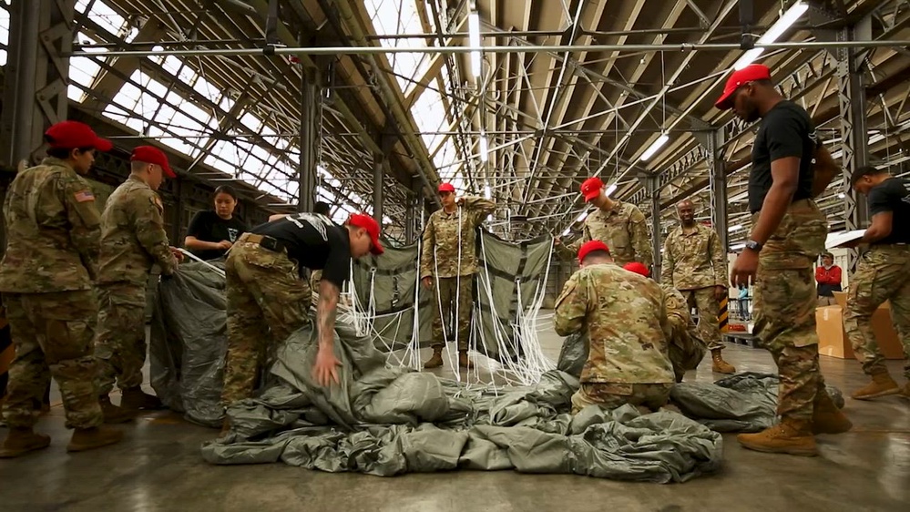 DVIDS Video Parachute Riggers and Packers