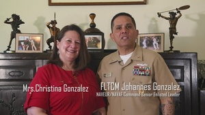 Spouse Appreciation day 2023 From NAVEUR/NAVAF FTMC Johannes Gonzalez