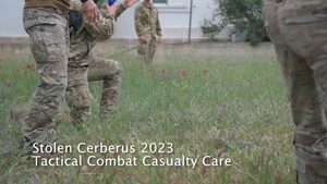 Tactical combat casualty care training Stolen Cerberus X