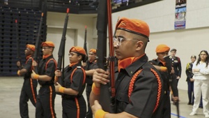 Army JROTC Cadets 'fall in' at National Drill and Fitness Championship