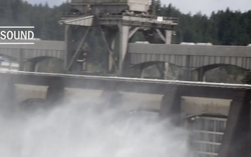 Water managers begin spring spill to benefit juvenile salmon