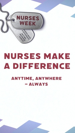 DHA National Nurses Week 2023 – Nurses Make A Difference compilation video (Vertical)