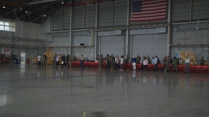 B-Roll of Change of Command Ceremony MCAS Futenma