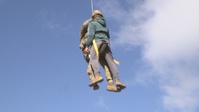 1st CAB Simulated Live Hoist Rooftop Evacuation